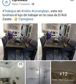 Venta y colocación de vidrios, Mamparas